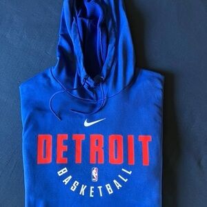 Nike Detroit Pistons Practice Thermal Hoodie